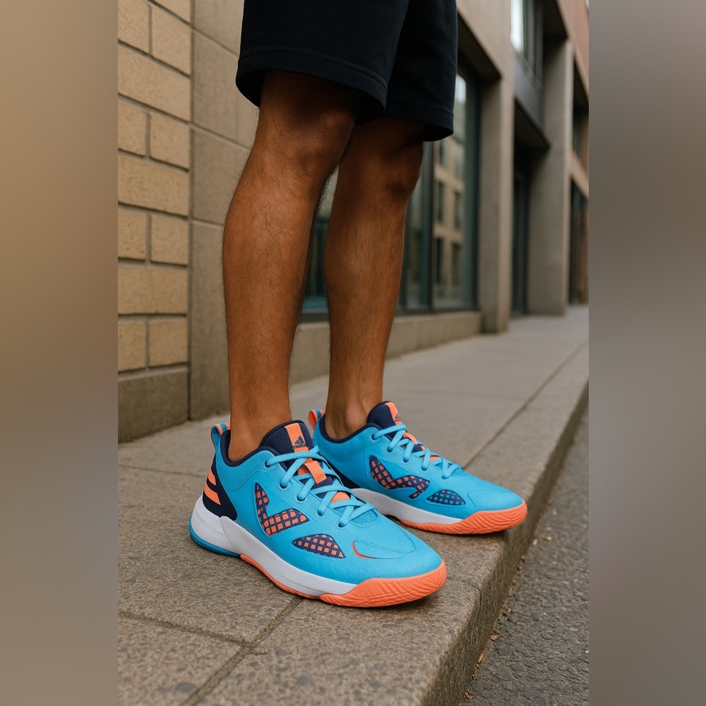 Adidas Pro N3XT 2021 Basketball sneakers sky blue navy size Men 10 Women 11 NEW